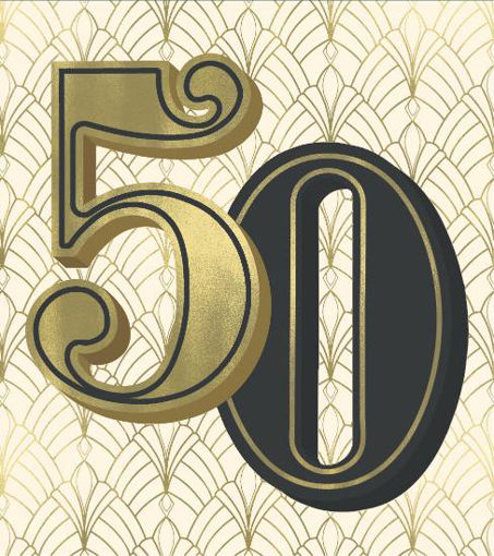 Picture of 50TH BIRTHDAY CARD